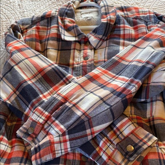 Plaid Button-Up Jacket - Picture 5 of 5